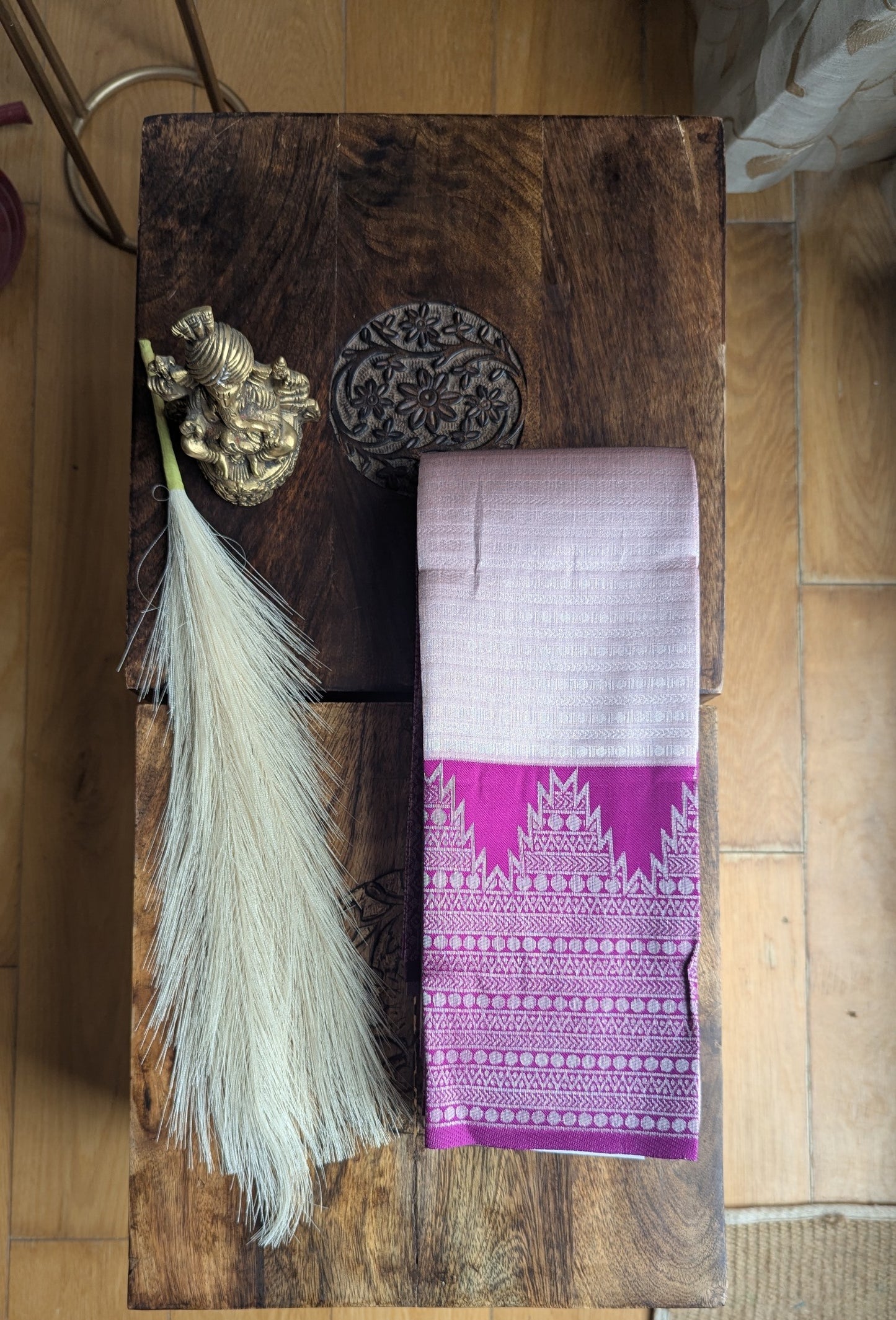 Light Purple Fancy Silk Saree