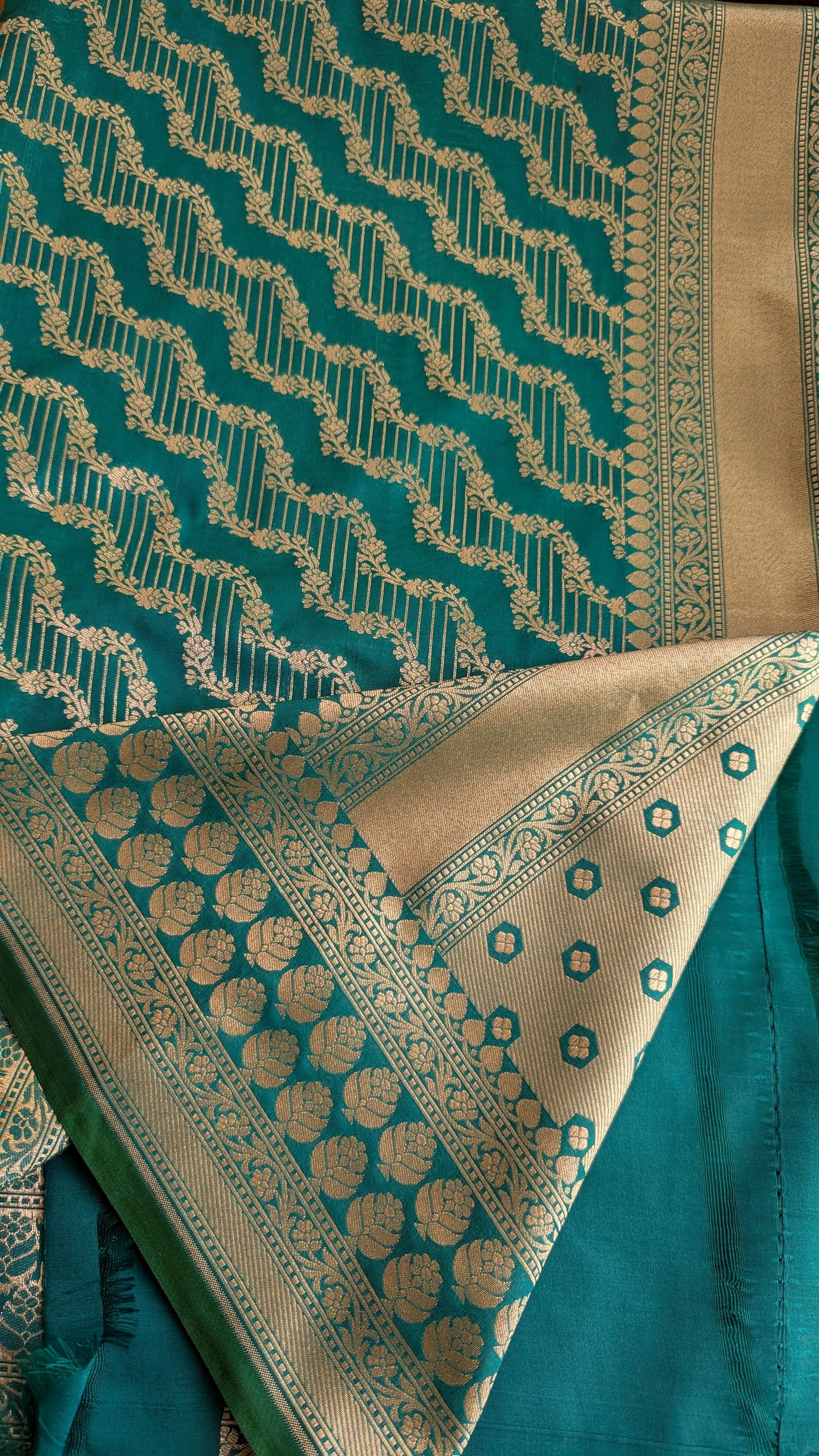 Banaras Sateen Silk Saree