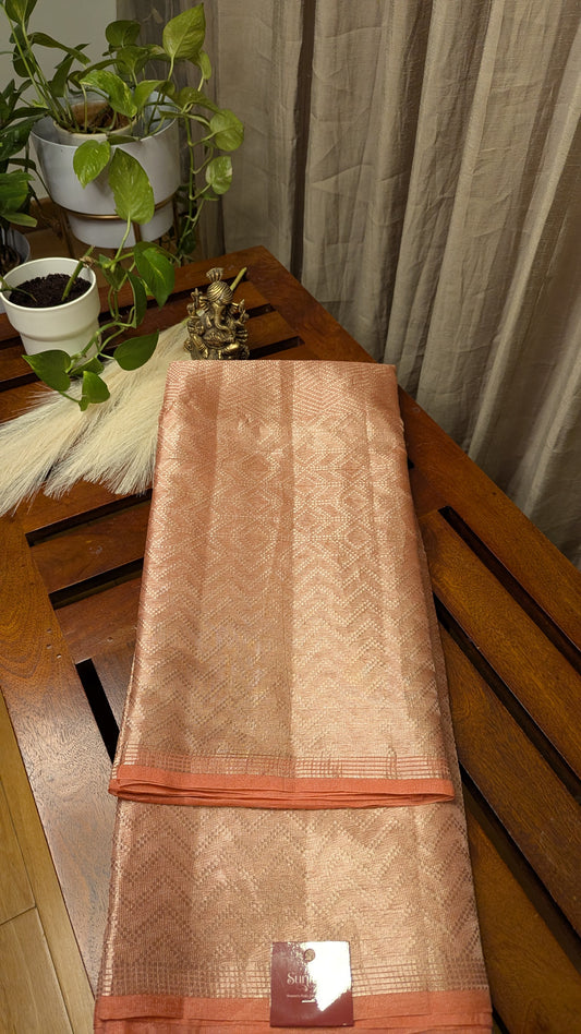 Silk Tissue Saree Brocade