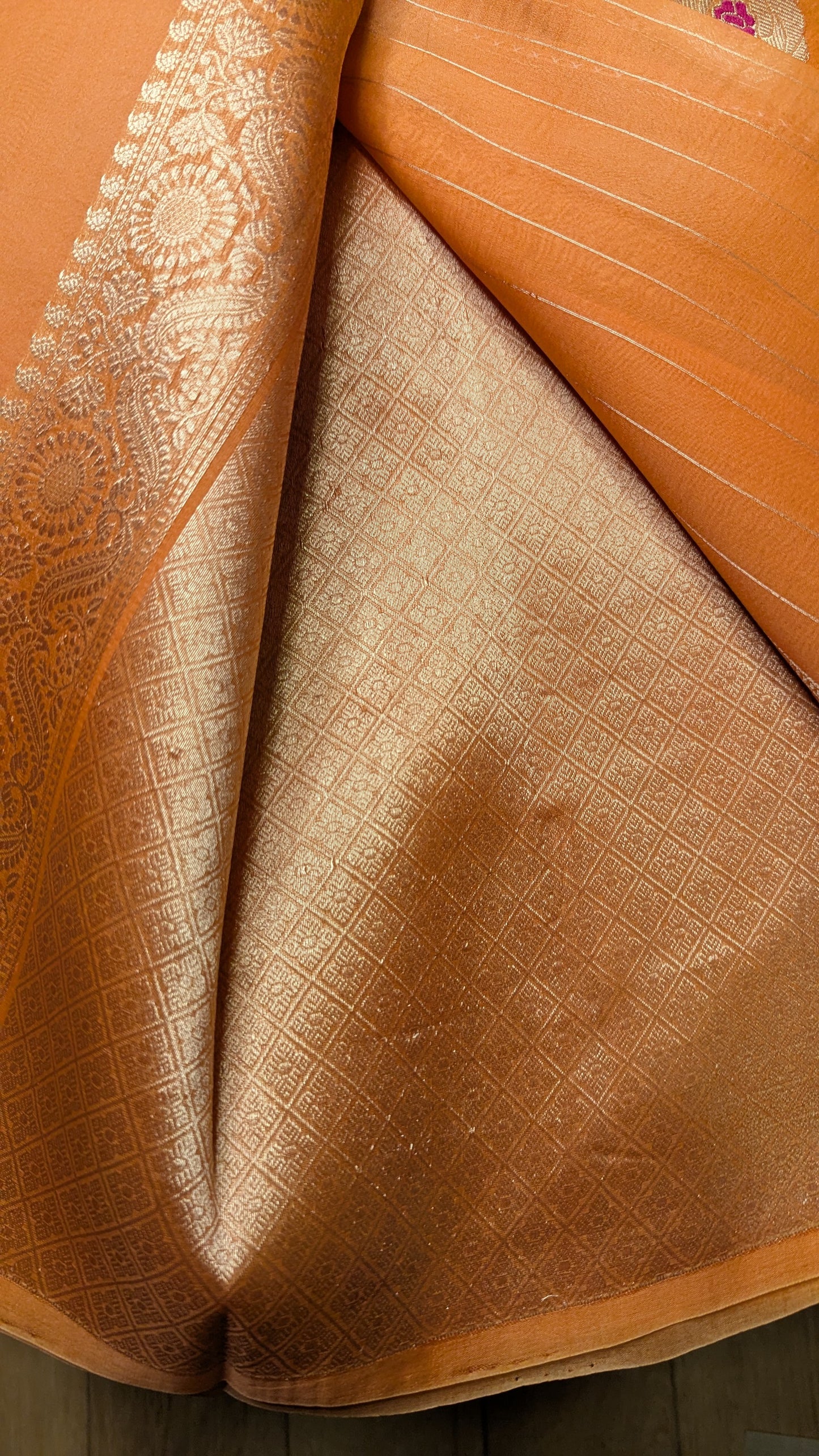 Silk Organza Saree -Double Shade