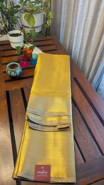 Nita Ambani Inspired Golden Saree