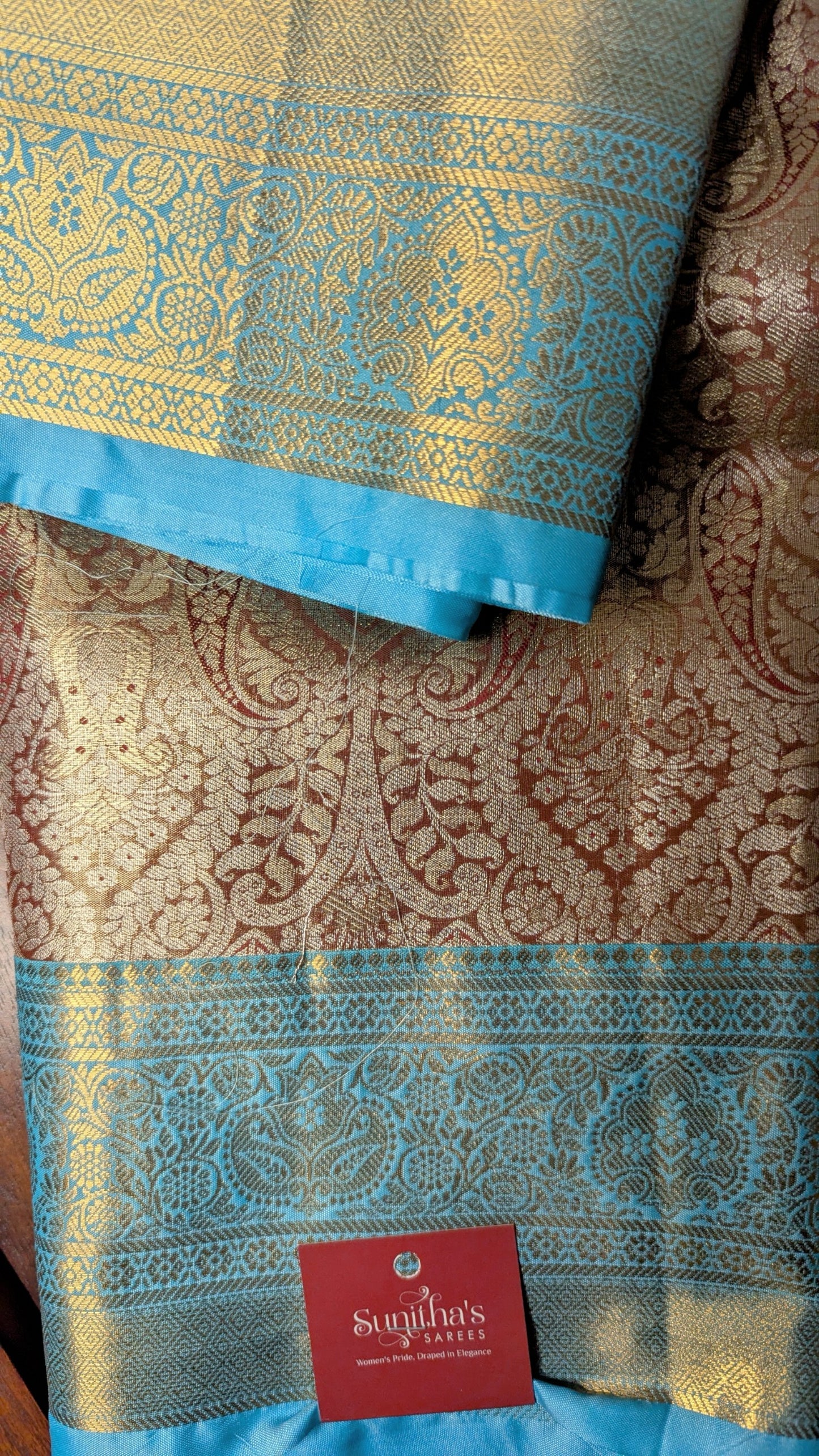 Brocade Bridal Semi Kanchi Silk